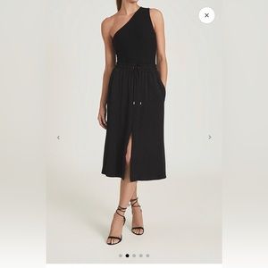 Reiss Saskia Black Skirt Sz 8 NEW